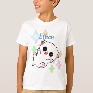 T-shirt Brouille du ventre Heure Kitten