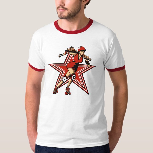 T-shirt Brouilleur de Rollergirl (Devant)