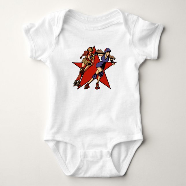 T-shirt Brouilleurs de Rollergirl (Devant)