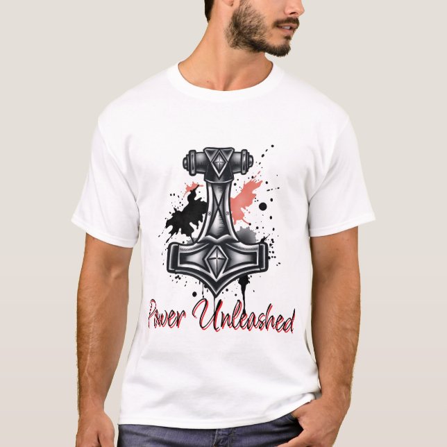 T-shirt Brouillon d'encre (Devant)