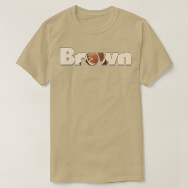 T-shirt Brown (Design devant)