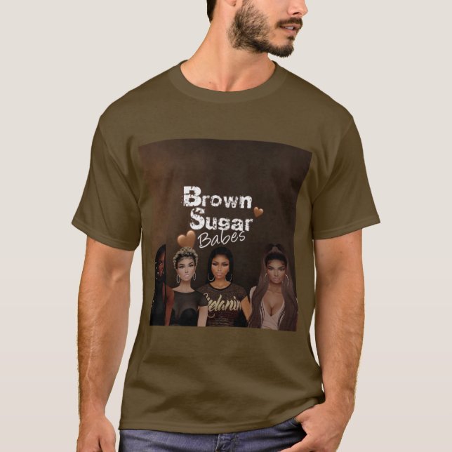 T-shirt Brown Babes sucre 1 (Devant)