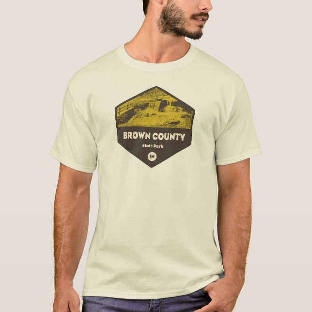 T-shirt Brown County State Park Indiana (Devant)