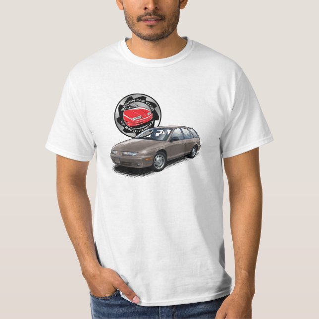 T-shirt Brown de chariot de la GEN 2 de SCCNA (Devant)