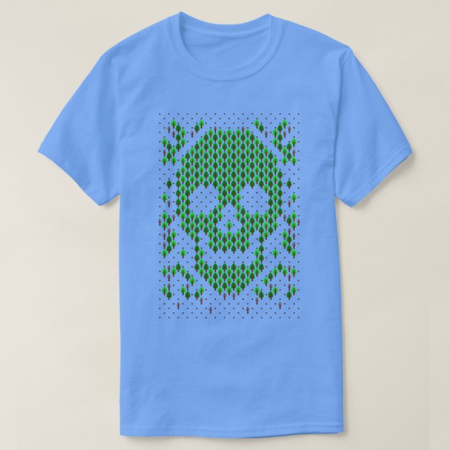 T-shirt Brown de déforestation (Design devant)