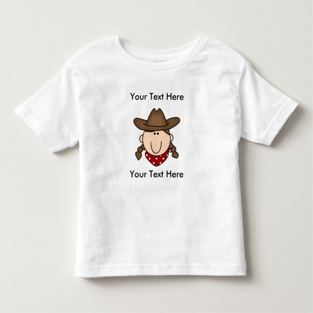 T-shirt BROWN FILLE DE VACHE PERSONNALISÉE (Devant)