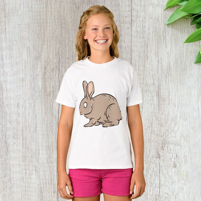 T-shirt Brown fille lapin (Créateur téléchargé)