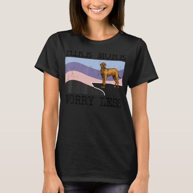 T-shirt Brown Grande Randonnée à Danse Plus Inquiète Moins (Devant)
