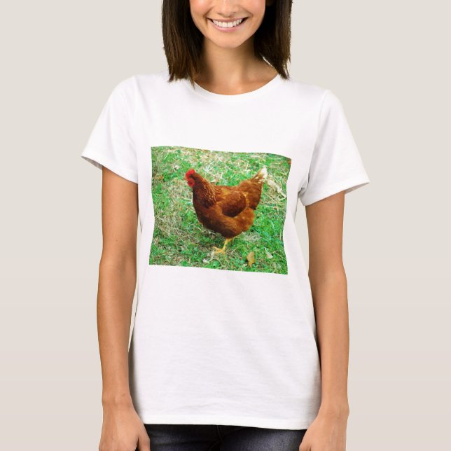 T-shirt Brown Hen (Devant)