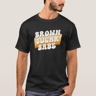 T-shirt Brown Sugar Babe Vintage Proud Black Women Retro M