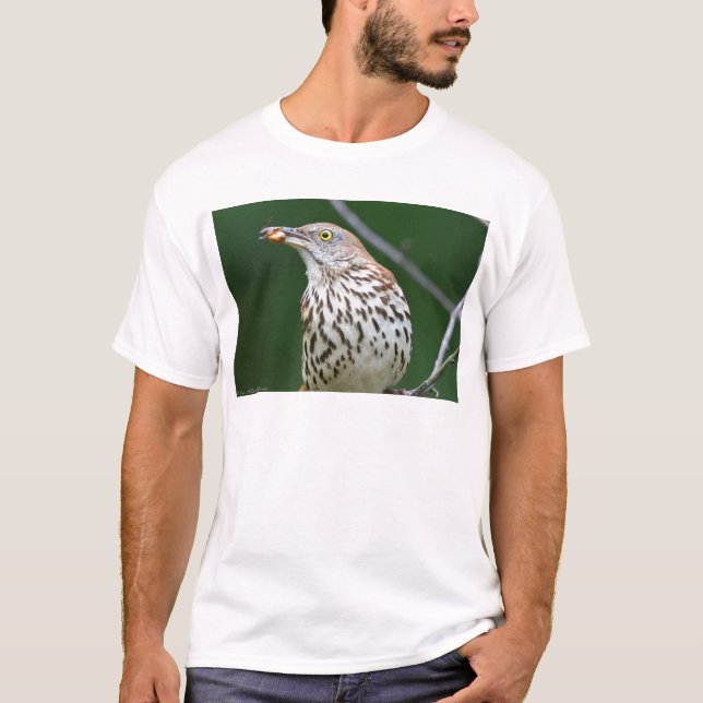 T-shirt Brown Thrasher avec / Catch Of The Day Cadeaux Vêt (Devant)