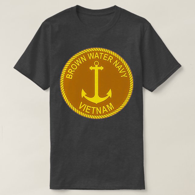 T-shirt Brown Water Navy Vietnam (Design devant)