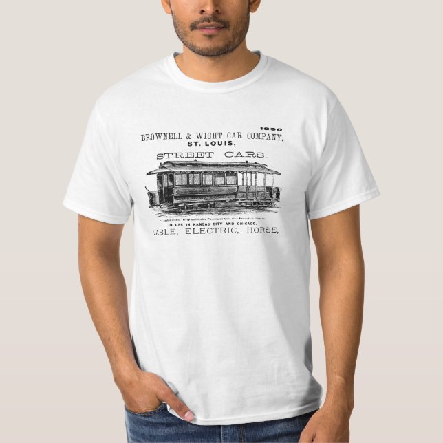 T-shirt Brownell Car Company 1890 (Devant)