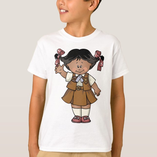 T-shirt Brownie Dark Skin (Devant)