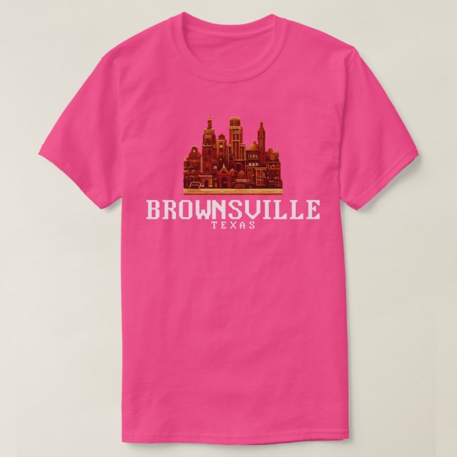 T-shirt Brownsville Texas (Design devant)