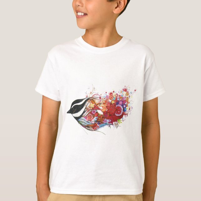 T-shirt Bruant graphique (Devant)