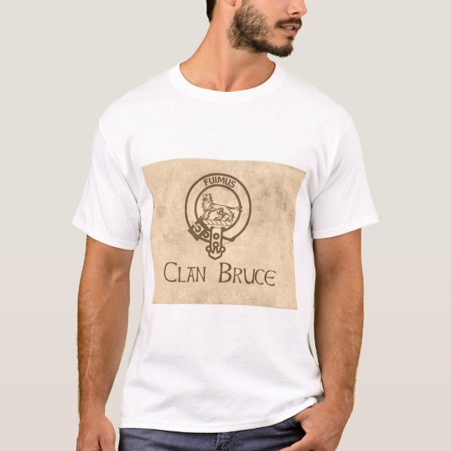 T-shirt Bruce Crest Vintage (Devant)