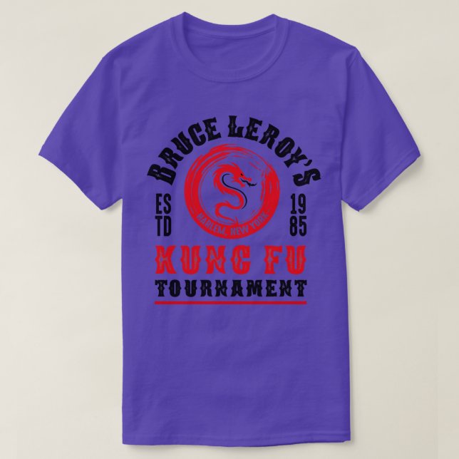 T-shirt Bruce Leroys Kung Fu Tournament Lts (Design devant)