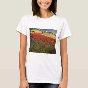 T-shirt BRUCE, William Blair coquelicots rouge fleurs pavo