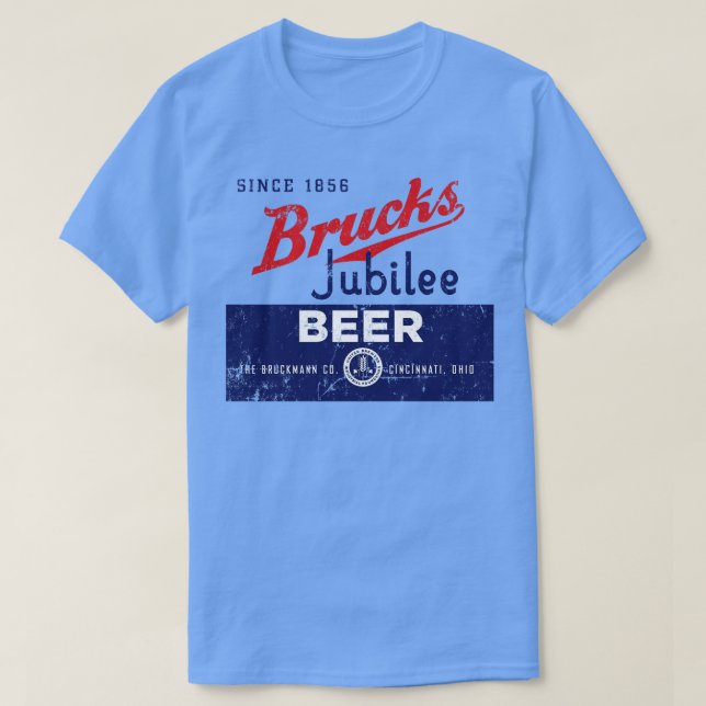 T-shirt Brucks Jubilee Beer (Design devant)