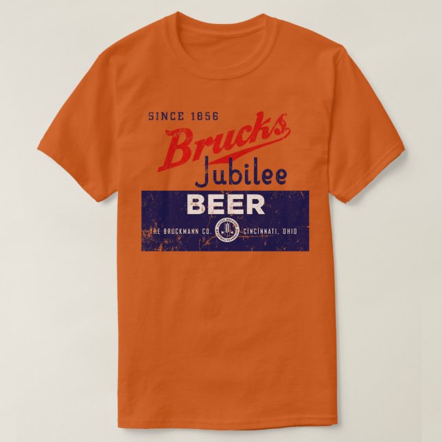 T-shirt Brucks Jubilee Beer (Design devant)