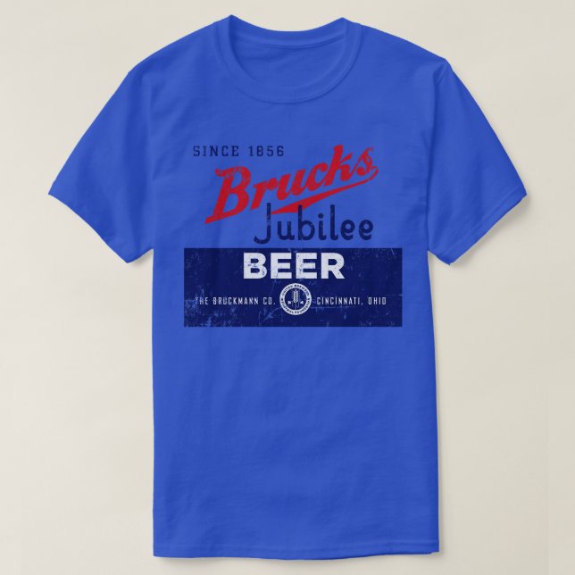 T-shirt Brucks Jubilee Beer (Design devant)
