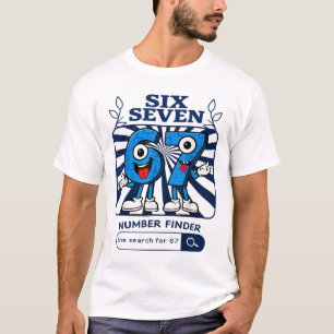 T-shirt Bruh 67 Six Seven 6-7 Talian Brainrot Meme Pour En