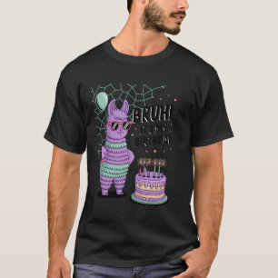 T-shirt Bruh C'est Mon Anniversaire Pinata Fête Garçons Fi