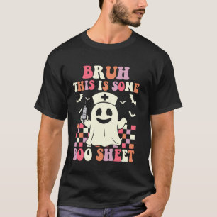 T-shirt Bruh C'Est Une Feuille De Boite Drôle Halloween Su