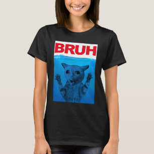 T-shirt Bruh meme dire frère saluer Ados garçons Bruh
