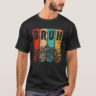 T-shirt Bruh meme dit frère saluer les hommes Ados garçons