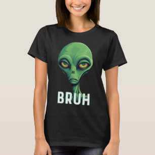T-shirt Bruh Mème Drôle Dire Frère Greetingnes Garçons Ali