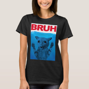 T-shirt Bruh Meme Drôle Dire Frère Salutation Ados garçons