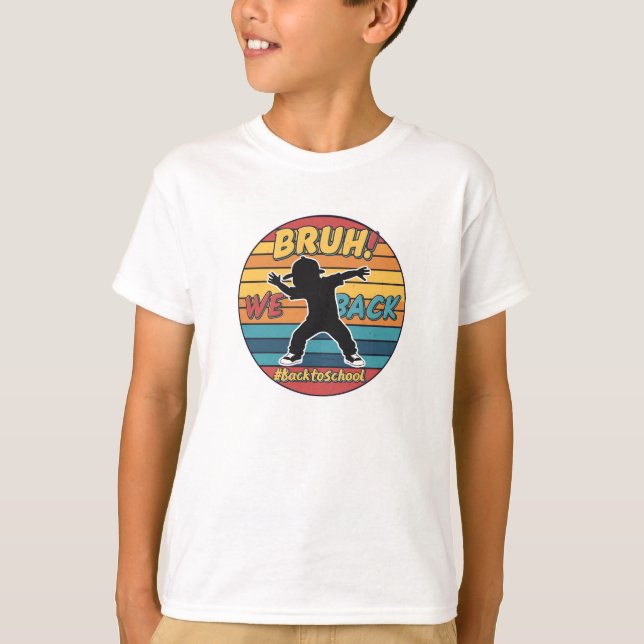 T-shirt Bruh Nous De Retour (Devant)
