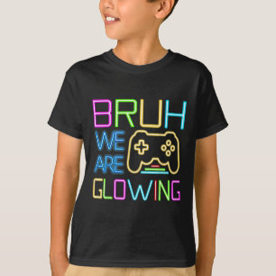 T-shirt Bruh Nous Glissons Dans Mon Époque Brillante Bonjo
