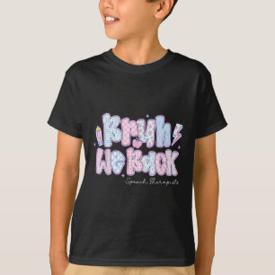 T-shirt Bruh on est de retour les orthophonistes crayon re