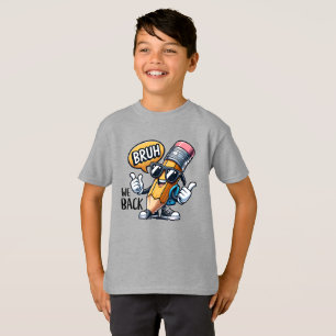 T-shirt Bruh On Rentre, Enseignant De Retour À L'école