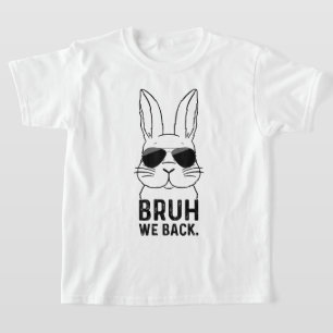 T-shirt Bruh On Retourne En 2e Année Retour À L'école Deux