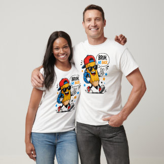 T-shirt Bruh, on revient Drôle Crayon Retour à l'école Mas