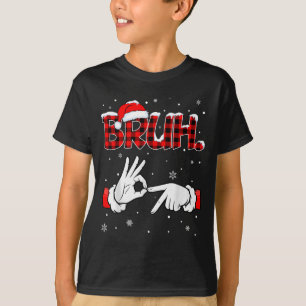 T-shirt Bruh Six Seven 6 7 Mème Argot Gen Alpha 6 7 Mains 