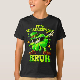 T-shirt Bruh st patricks day garçons enfants saint patrick