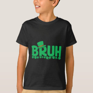T-shirt Bruh St Patricks Day garçons St Pats Bruh Meme