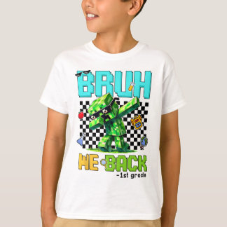 T-shirt Bruh We Ck Maternelle Ck À l'école Gamer Dabbing