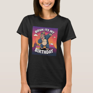 T-shirt Bruit Son Anniversaire Gorilla Anniversaire Décora