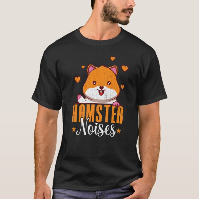 T-shirt Bruits de hamster  Hamsters Animal de compagnie  G (Devant)