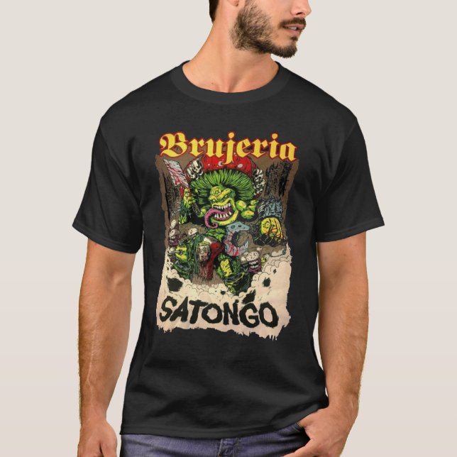 T-shirt BRUJERIA BAND METAL BESS2573p (Devant)