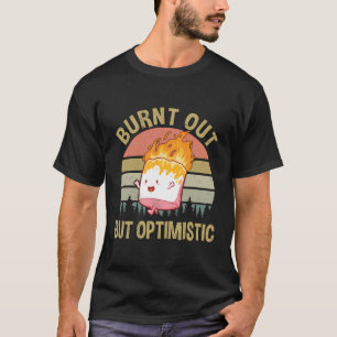 T-shirt Brûlé, mais Vintage optimiste