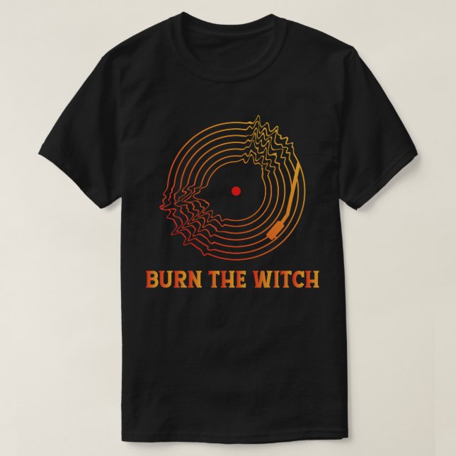T-SHIRT BRÛLER LA TÉMOIGNAGE RADIOHEAD 1 (Design devant)