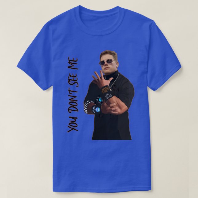 T-shirt Brûler Vous Ne Me Voyez Pas (Design devant)