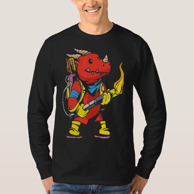 T-shirt Brûleur à chaud pour lance-flammes 3 (Devant)